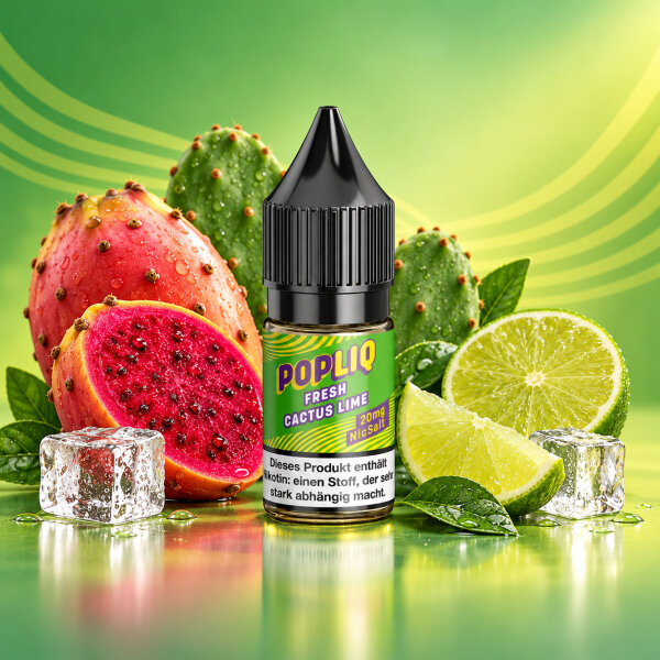 PopLiq Fresh Cactus Lime NicSalt • 20mg