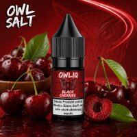 OWLIQ Black Cherries - Nikotinsalz eLiquid 10ml