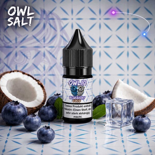 OWLIQ Blueberry Coco - Nikotinsalz eLiquid 10ml
