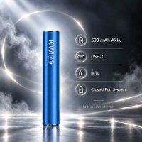 KIWI GO+ - Closed-Pod Basisgerät Blue