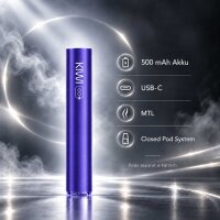 KIWI GO+ - Closed-Pod Basisgerät Purple
