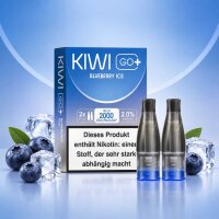 KIWI GO+ - Prefilled Pods - Blueberry Ice - 20mg/ml