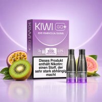 KIWI GO+ - Prefilled Pods - Kiwi Maracuja Guava - 20mg/ml