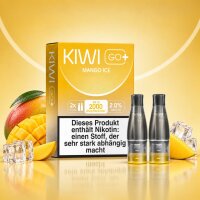 KIWI GO+ - Prefilled Pods - Mango Ice - 20mg/ml
