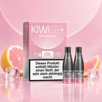 KIWI GO+ - Prefilled Pods - Pink Lemonade - 20mg/ml