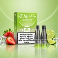 KIWI GO+ - Prefilled Pods - Strawberry Lime - 20mg/ml