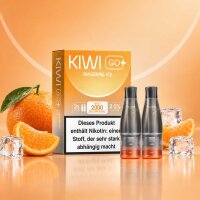 KIWI GO+ - Prefilled Pods - Tangerine Ice - 20mg/ml