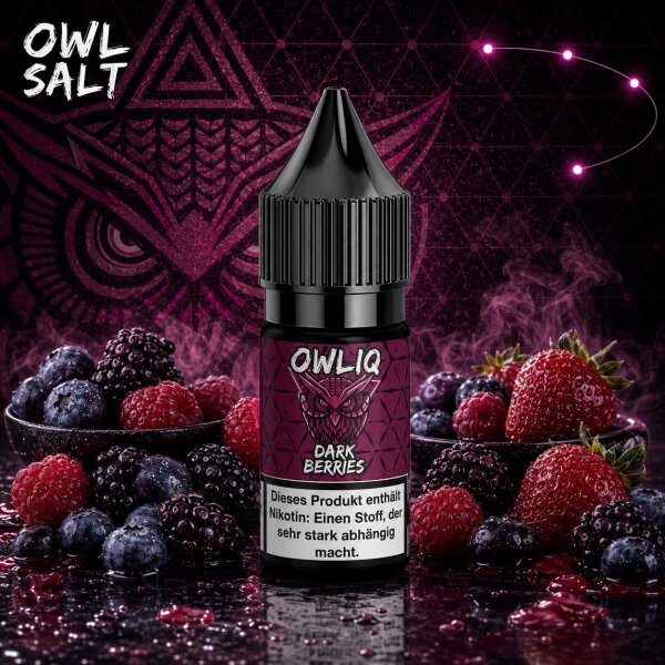 OWLIQ Dark Berries NicSalt • 10mg