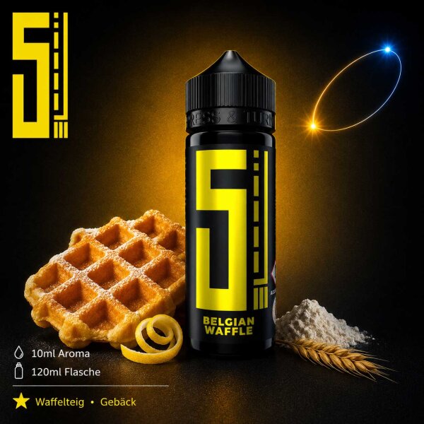 5 El Belgian Waffle - Longfill Aroma 10ml