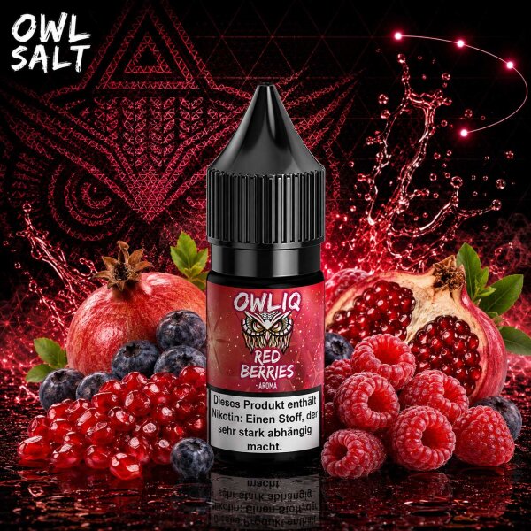 OWLIQ Red Berries - Nikotinsalz eLiquid 10ml