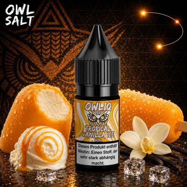 OWLIQ Tropical Vanilla Ice - Nikotinsalz eLiquid 10ml 10mg
