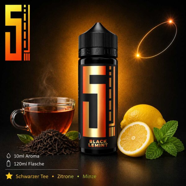 5 EL Black Lemint - Longfill Aroma 10ml