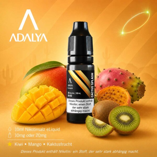 Adalya Cactus Splash - Nikotinsalz Liquid 10ml