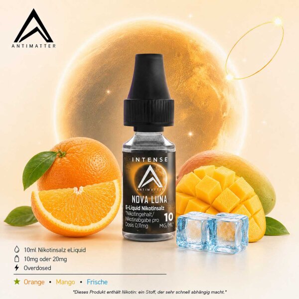 Antimatter Intense Nova Luna - Nikotinsalz eLiquid