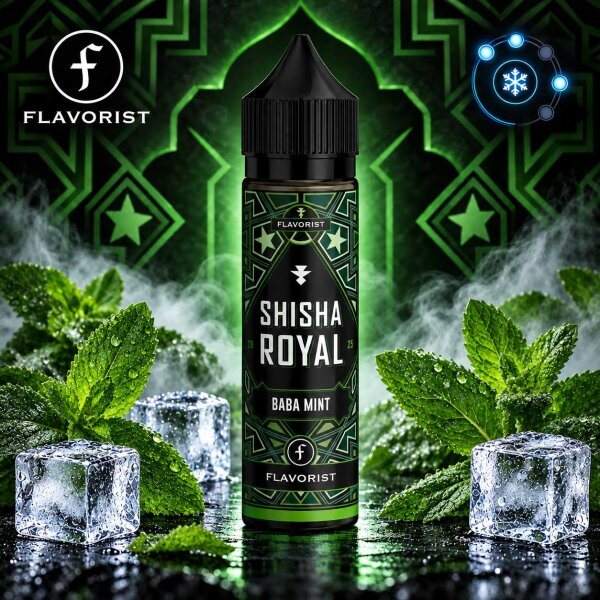 Shisha Royal Baba Mint - Longfill Aroma 10ml