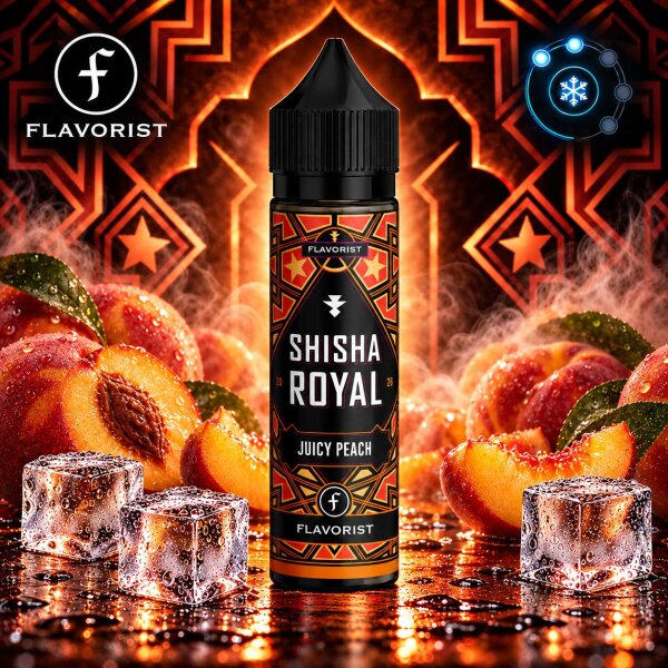 Shisha Royal Juicy Peach - Longfill Aroma 10ml