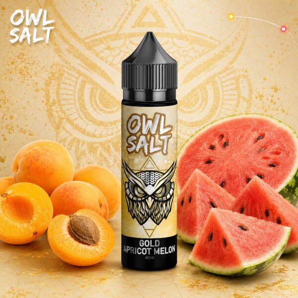 OWL Salt Gold Apricot Melon - Longfill Aroma 10ml