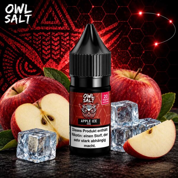 OWL Salt Apple Ice - Nikotinsalz eLiquid 10ml