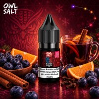 OWL Salt Blaubeer Glühwein - Nikotinsalz eLiquid 10ml