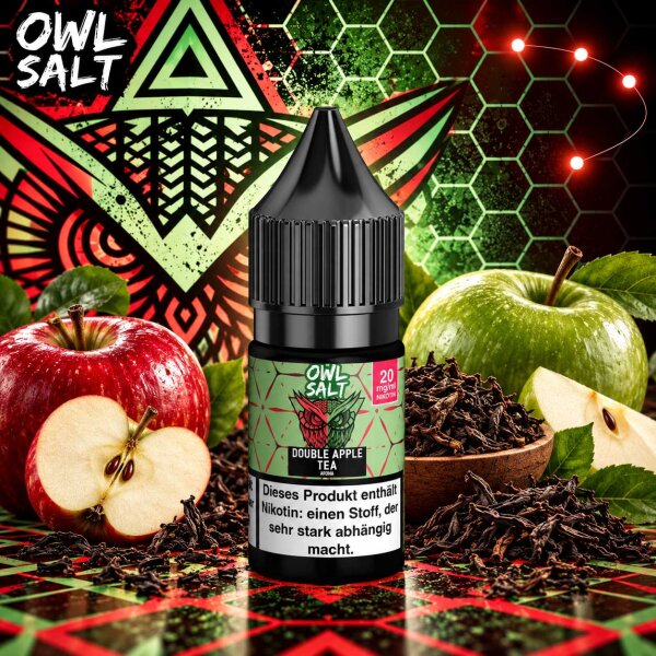 OWL Salt Double Apple Tea - Nikotinsalz eLiquid 10ml
