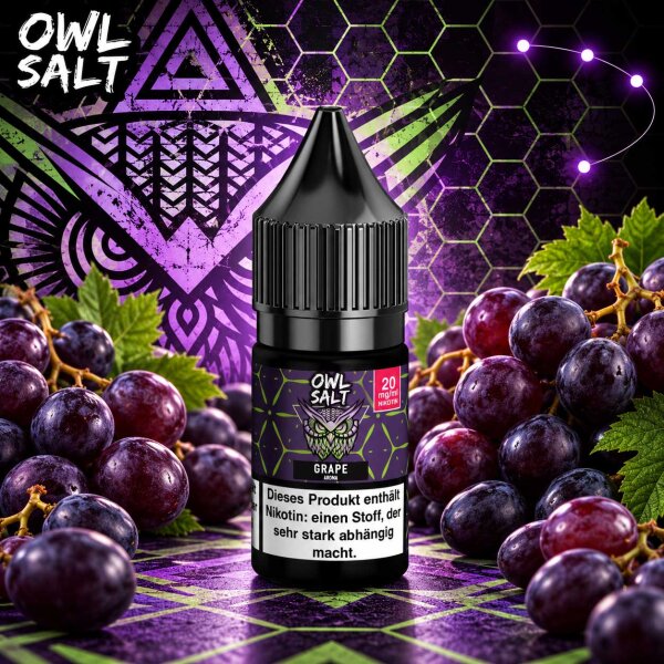 OWL Salt Grape - Nikotinsalz eLiquid 10ml