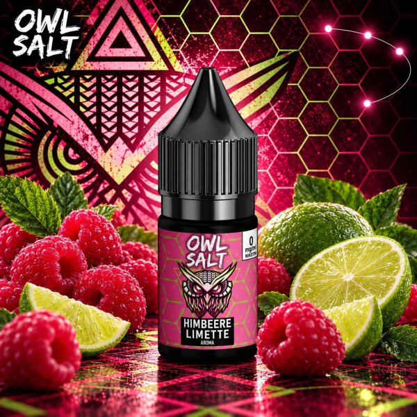 OWL Salt Himbeer Limette - Nikotinsalz eLiquid 10ml