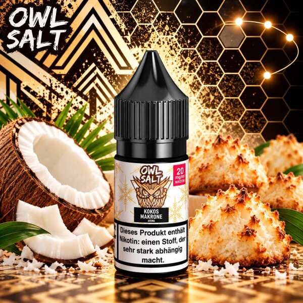 OWL Salt Kokosmakrone - Nikotinsalz eLiquid 10ml