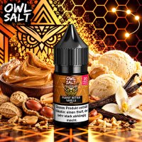 OWL Salt Peanut Butter Vanilla - Nikotinsalz eLiquid 10ml
