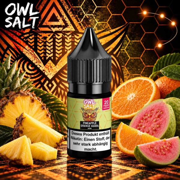 OWL Salt Pineapple Orange Guava NicSalt • 20mg