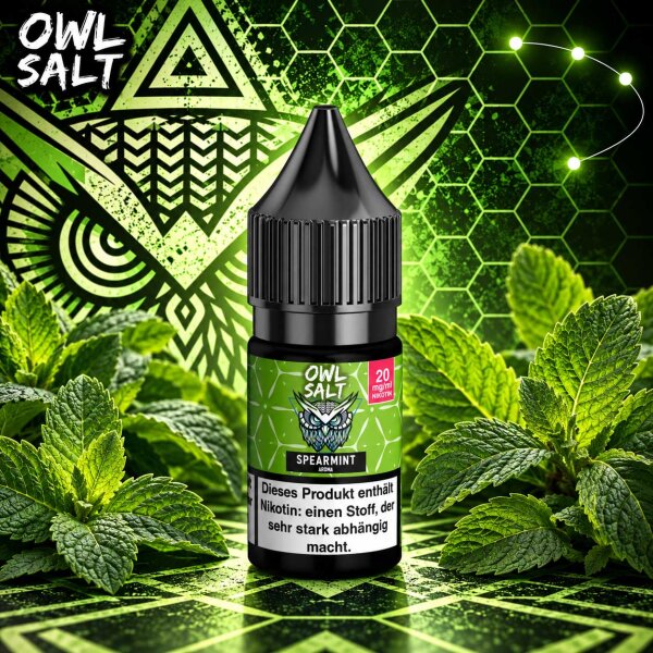 OWL Salt Spearmint - Nikotinsalz eLiquid 10ml