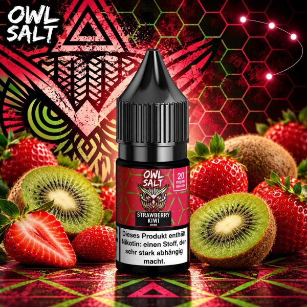 OWL Salt Strawberry Kiwi - Nikotinsalz eLiquid 10ml