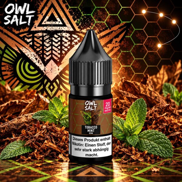OWL Salt Tobacco Mint - Nikotinsalz eLiquid 10ml