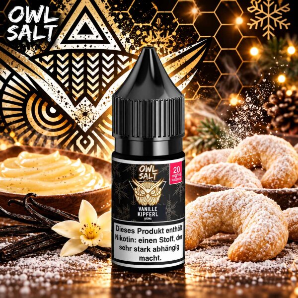 OWL Salt Vanille Kipferl - Nikotinsalz eLiquid 10ml