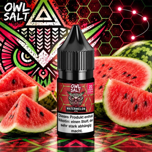 OWL Salt Watermelon - Nikotinsalz eLiquid 10ml
