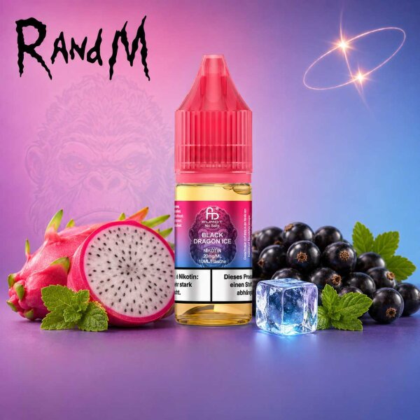 RandM Tornado Black Dragon Ice - Nikotinsalz eLiquid 10ml