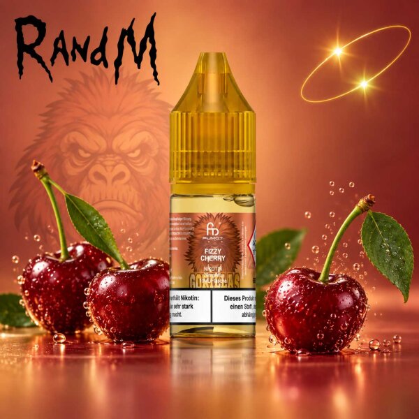 RandM Tornado Fizzy Cherry - Nikotinsalz eLiquid 10ml