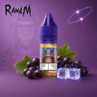 RandM Tornado Grape Ice - Nikotinsalz eLiquid 10ml