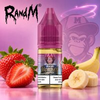 RandM Tornado Strawberry Banana - Nikotinsalz eLiquid 10ml