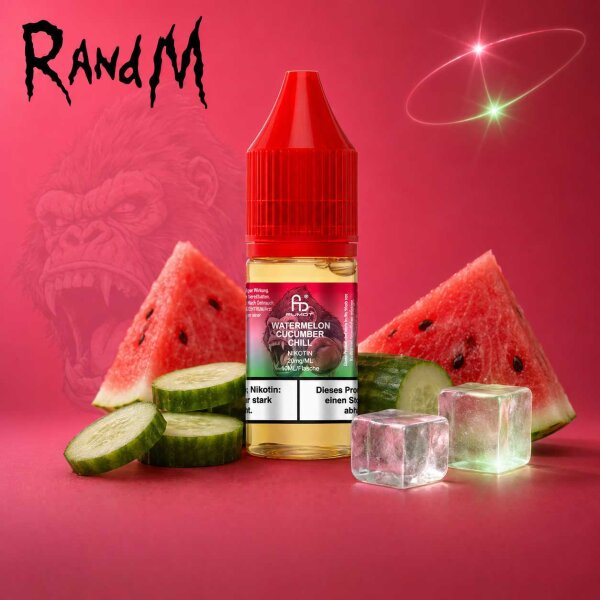 RandM Tornado Watermelon Cucumber Chill - Nikotinsalz eLiquid 10ml