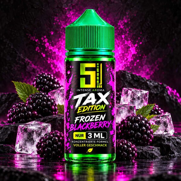 5 EL Tax Edition Frozen Blackberry - Longfill Aroma 3ml