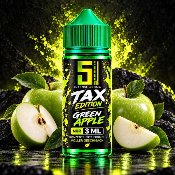 5 EL Tax Edition Green Apple - Longfill Aroma 3ml