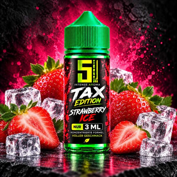 5 EL Tax Edition Strawberry Ice - Longfill Aroma 3ml